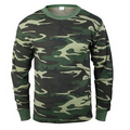 Woodland Camouflage Thermal Knit Underwear Top (S to XL)